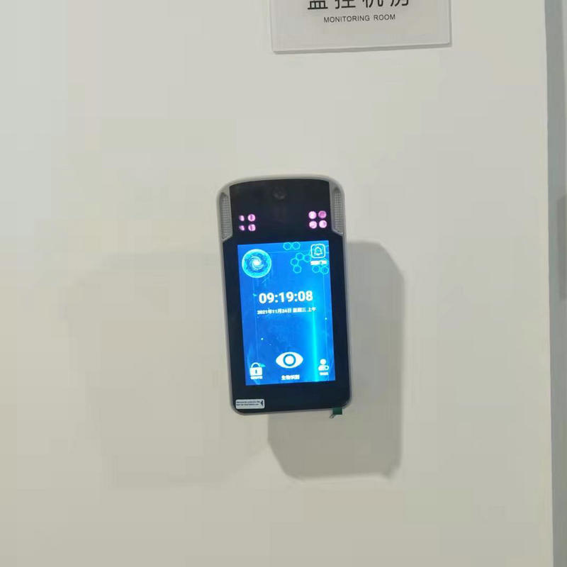 学校银行智能虹膜打卡机矿用LED灯补光考勤机ZH99虹膜人脸一体机