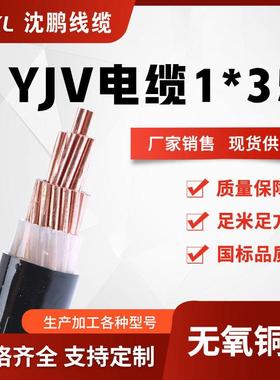 铜芯高压电缆yjv1*35/50/70yjv高压10kv铜芯电缆国标销售