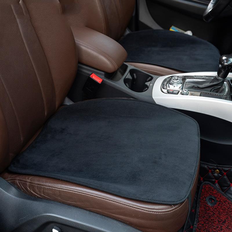 适用于奔驰汽车法兰绒坐垫新C260LGLC260LE300LA200L单片座垫