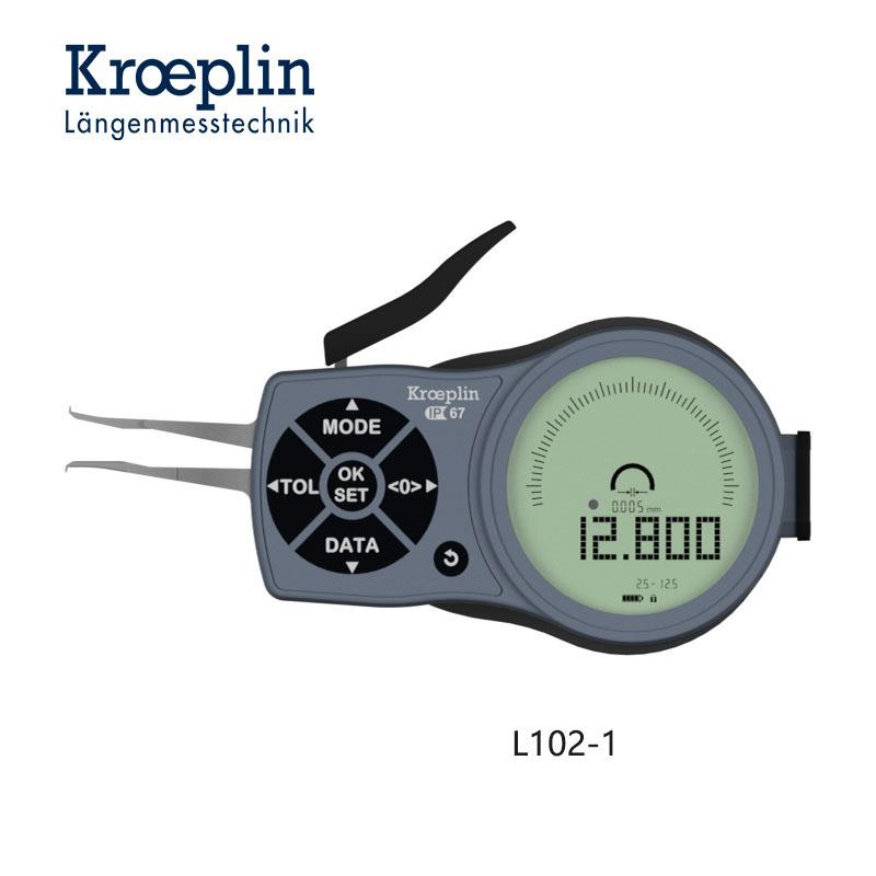 KROEPLIN数显内径卡规电子式内测卡规L102