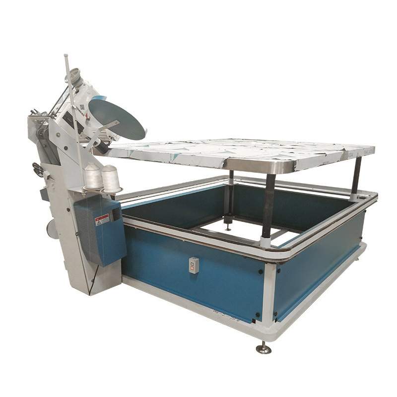 床垫围边机自动升降台包边机床垫机械Mattress edging machine