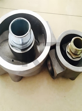 螺杆空压机油滤油格底座W962W13145W11102双油滤底座油格座