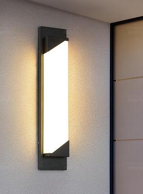 户外庭院壁灯露台院子外墙灯室外防水灯现代简约户外别墅门口大灯