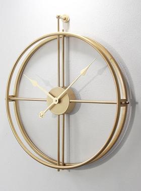 欧式钟表挂钟客厅个性创意时尚现代简约大气时钟艺术家用卧室挂表