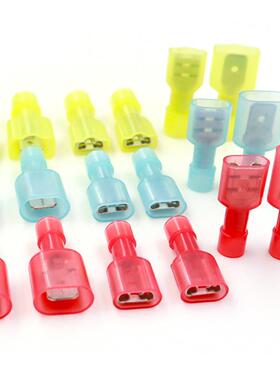 MDFN/FDFN1.25/2/5.5-2506.3/4.8/2.8尼龙插簧插片全绝缘公母端