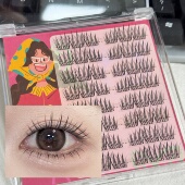 长款 ace女团假睫毛12mm根根分明精致韩系爱豆上镜妆缩短中庭BV21