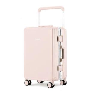 宽杆行李箱大容量旅行箱铝框时尚 箱2908 女万向轮密码