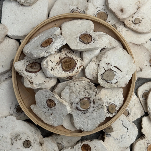 精品茯神中药材无硫深山采挖新货手工切块自然晾干正宗茯神茯苓