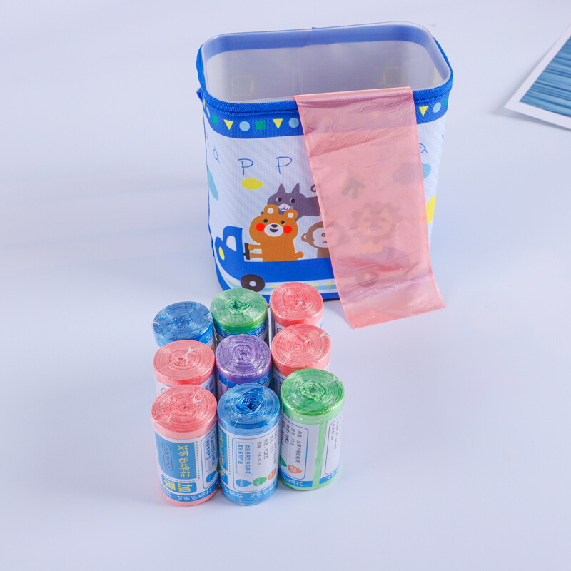 。车载垃圾袋小号迷你创意汽车垃圾桶袋车用收纳杂物袋汽车用品超