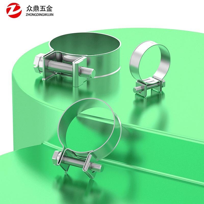 304不锈钢迷你强力喉箍小型强力卡管抱箍油管管夹喉箍6-87-916-18