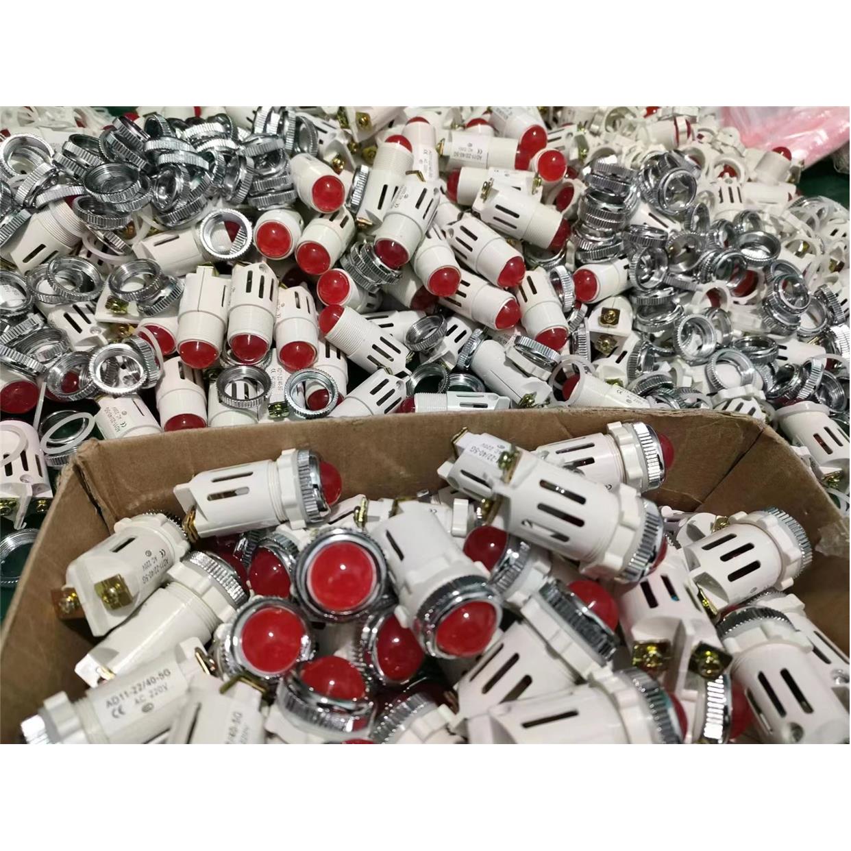 定做电源显示灯AD11-22 /20-5GZ 指示灯40 电源信号灯22MM 红绿黄