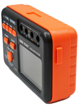 。胜利VC60B+数字兆欧表电阻表绝缘电阻测试仪电工绝缘表250V 100