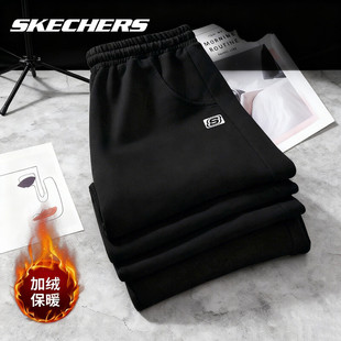 青少年休闲男裤 冬季 束脚卫裤 宽松直筒大码 子 斯凯奇运动裤 长裤 男款