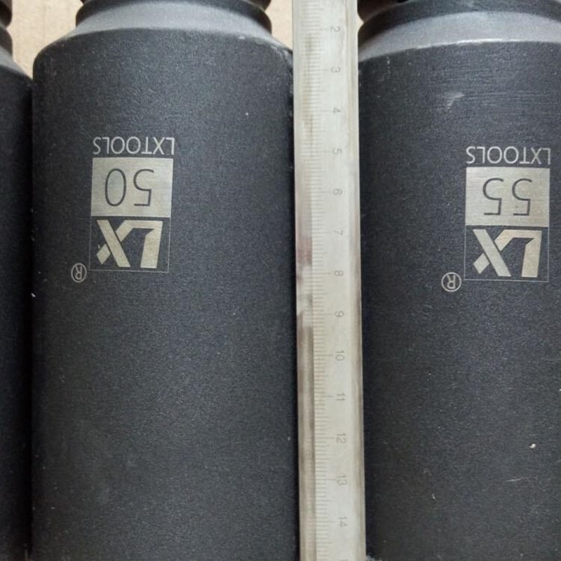 1寸加长套筒头重型气动风炮电动套筒36 41 46 50 55 60 65 75mm