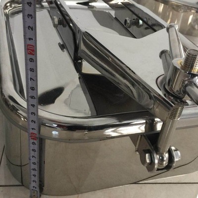 不锈钢方形手孔 304长方形人孔矩形人孔盖方形快开手孔人孔门定制