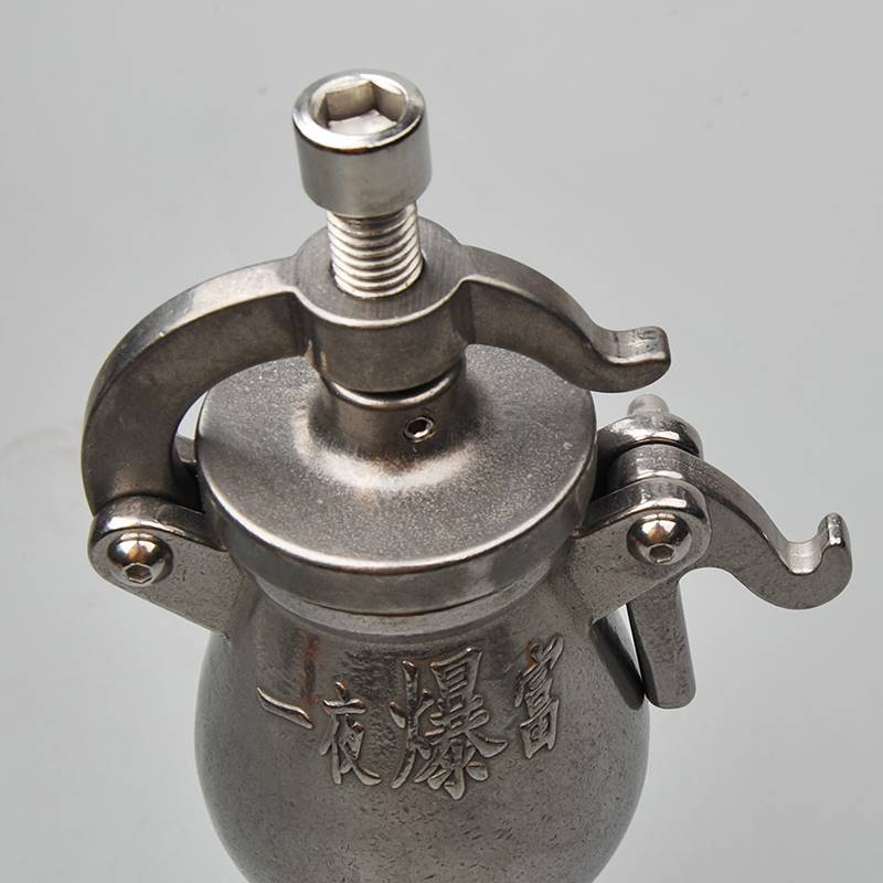 速发200ml迷你爆米花机老式粮食放大器复古手摇家用304不锈钢爆米