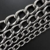 不锈钢狗狗牵引绳小型犬中大型犬栓狗链金毛马犬德牧狗链子铁链条