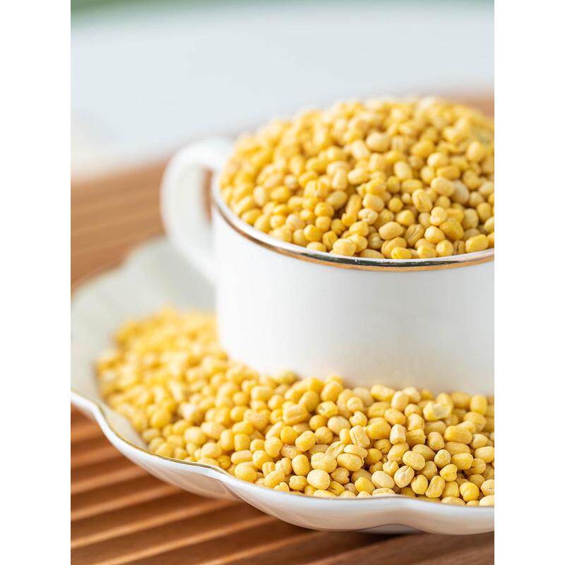 新货脱皮绿豆去皮仁绿豆糕原材料瓣沙馅家用专新货小5斤剥蜕无壳