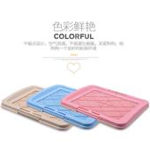 宠物厕所小号大号平板狗厕所塑料家用狗狗便盆送立柱公狗专用防滑