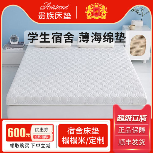 贵族宿舍床垫海绵薄垫