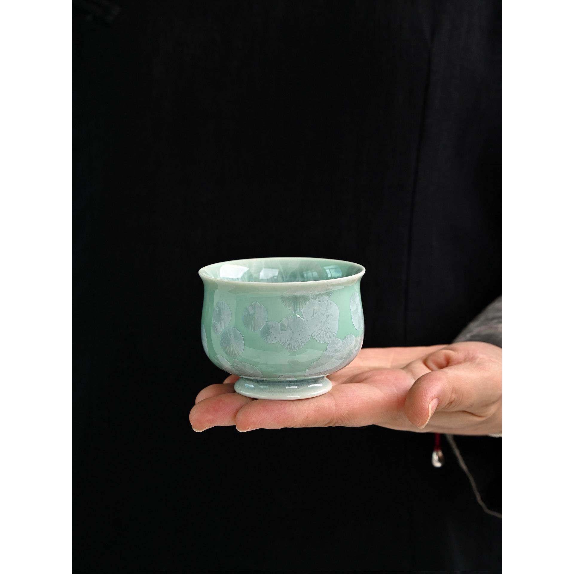 窑变结晶釉冰花主人杯高档个人专用功夫茶具品茗杯家用陶瓷茶杯,餐饮具,茶杯,淘宝优惠券,粉丝福利购,淘宝优惠卷