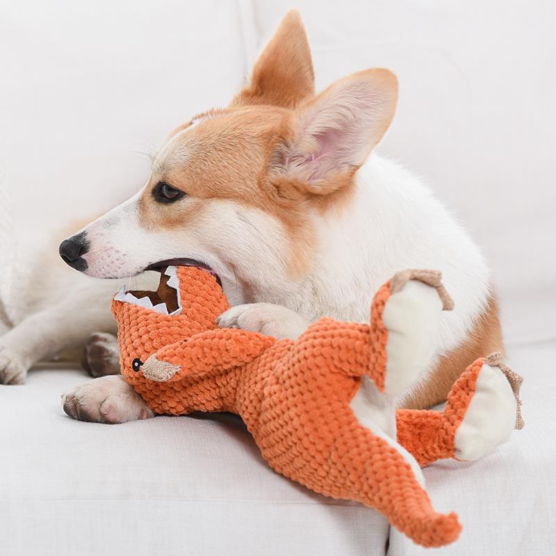 狗狗玩具耐咬发声拉布拉多哈士奇小狗毛绒玩具幼犬磨牙宠物狗用品