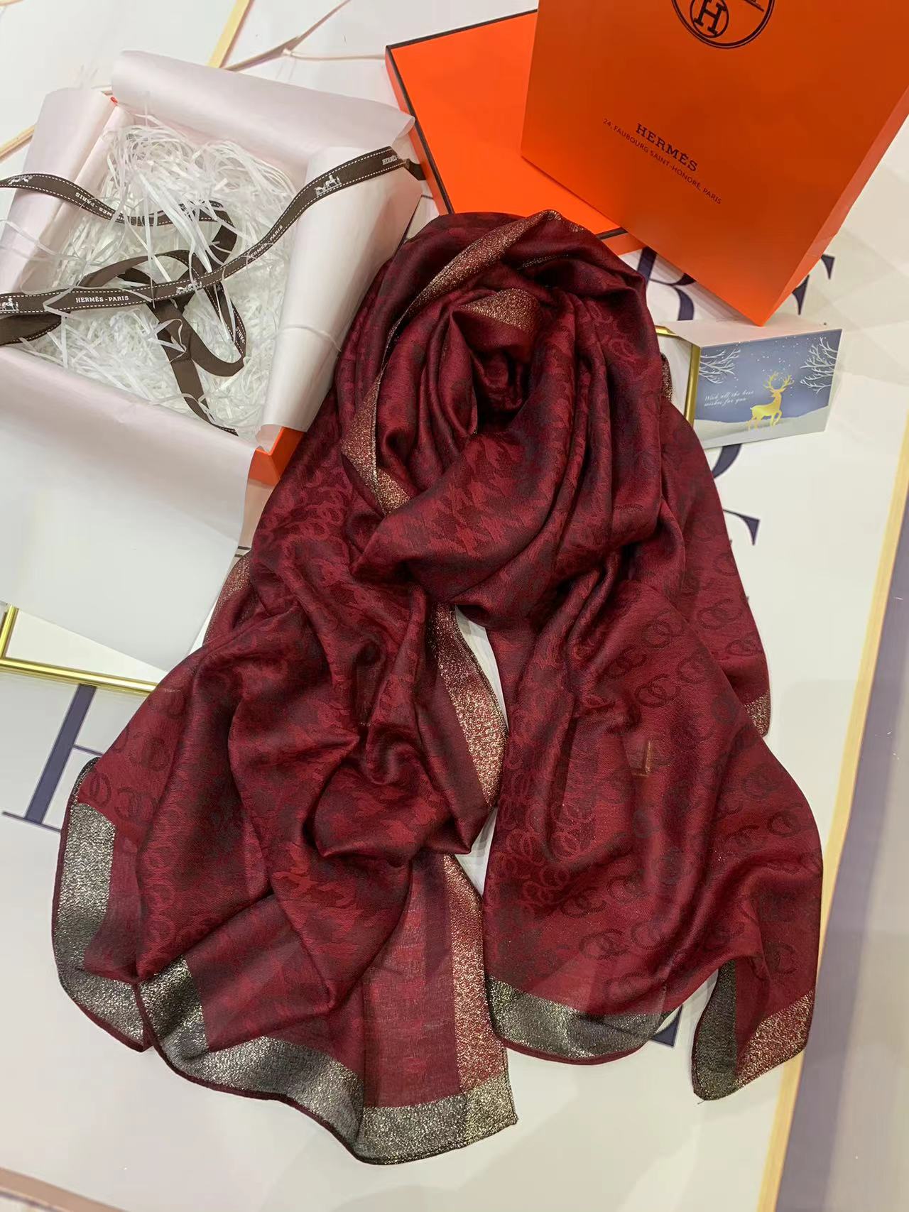 Rufei如翡 婚礼披肩酒红色搭配披肩pj01