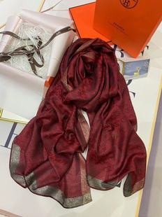 Rufei如翡 婚礼披肩酒红色搭配披肩pj01