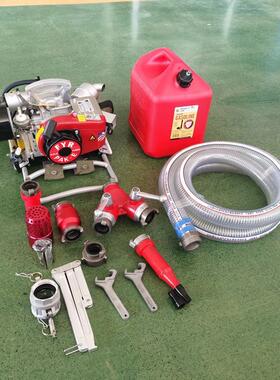 高扬程带背板引水泵两冲程离心式灭火泵单缸FYR-PAK森林消防泵