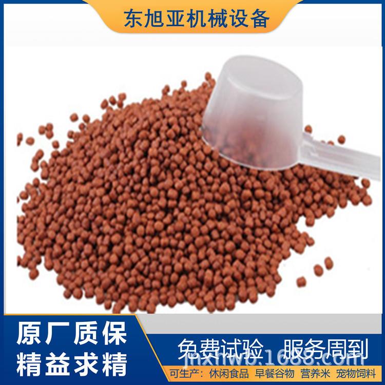 水产饲料生产线大产量鱼饲料双螺杆挤压机浮性颗粒饲料加工