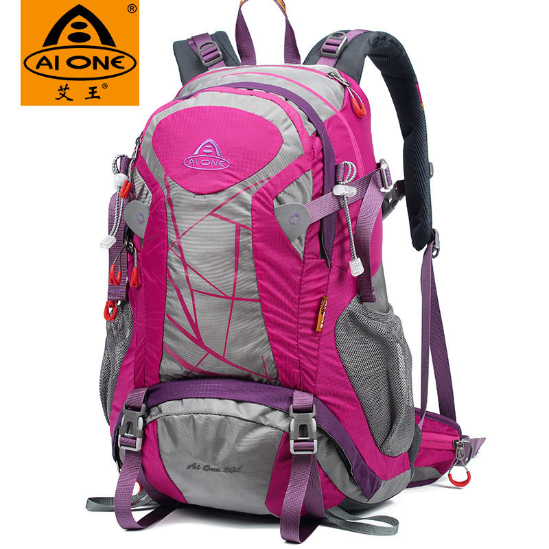 艾王韩版男女户外运动骑行背包野