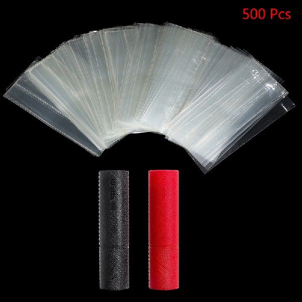 网红500pcs 7.5*3cm Clear Shrink Wrap Seal Bands With 美发护发/假发 男士造型 原图主图