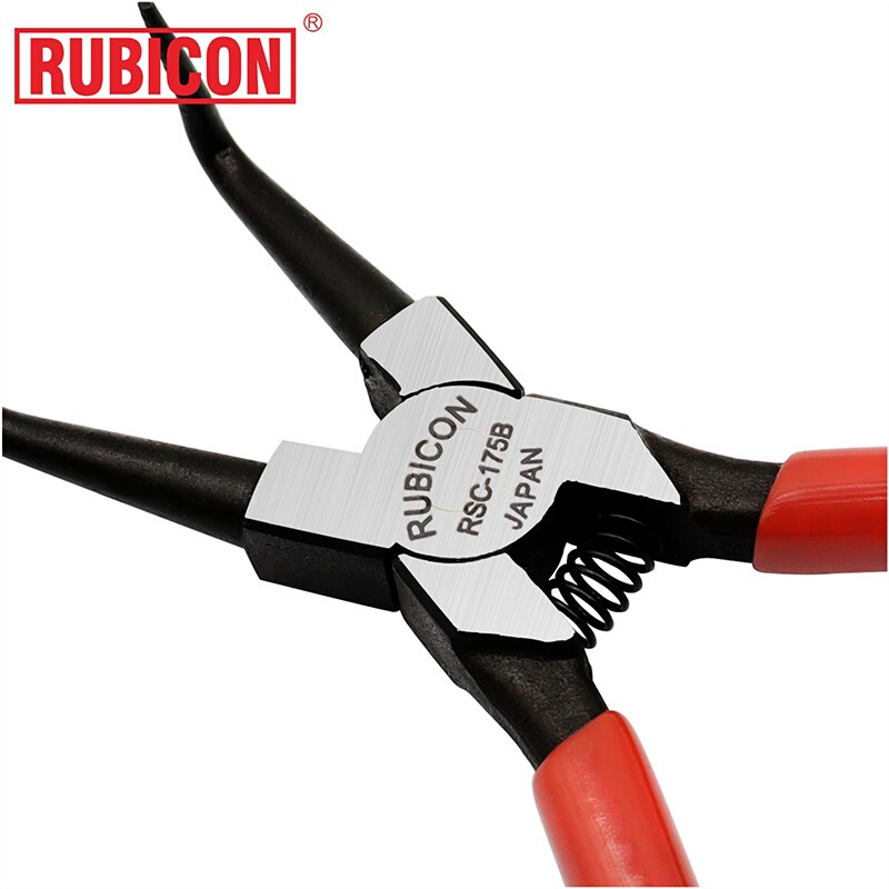 。原装日本罗宾汉RUBICON卡簧钳直咀曲咀弹簧介指钳内外卡挡圈钳