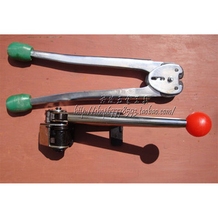 。挺拓牌美式铁皮手动打包机钢带捆扎机12-16mm 机身加钳子