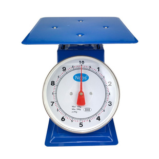 。30公斤平板弹簧式案秤10kg15kg20kg商用度盘秤老式台秤家用机械