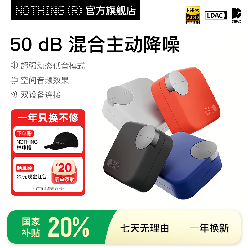 CMF蓝牙耳机+可操控的智慧旋钮