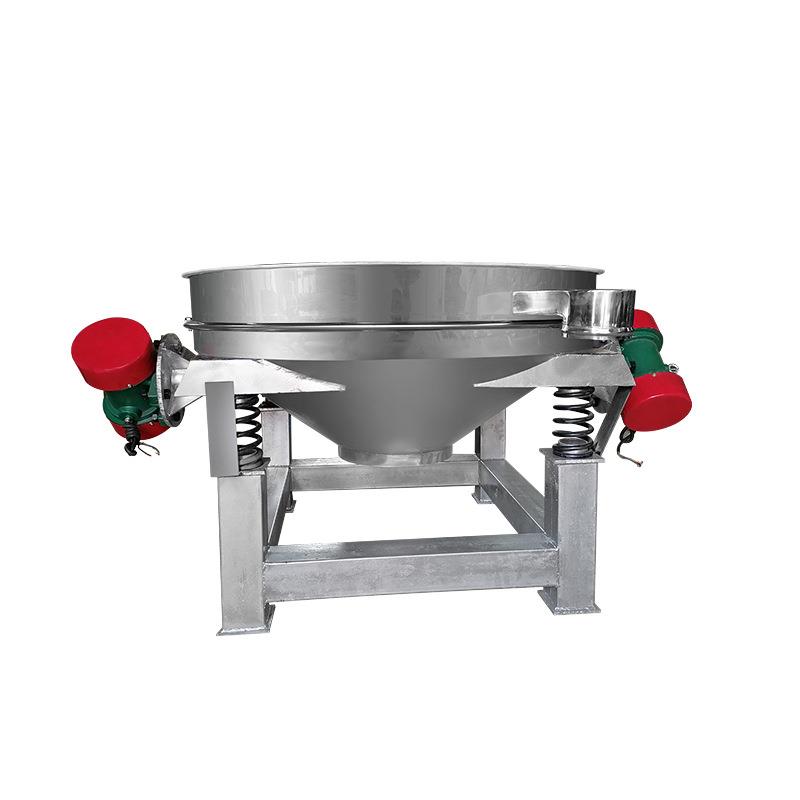 直下式振动筛小型振动筛不锈钢筛分食品级筛分双电机筛分震动筛机