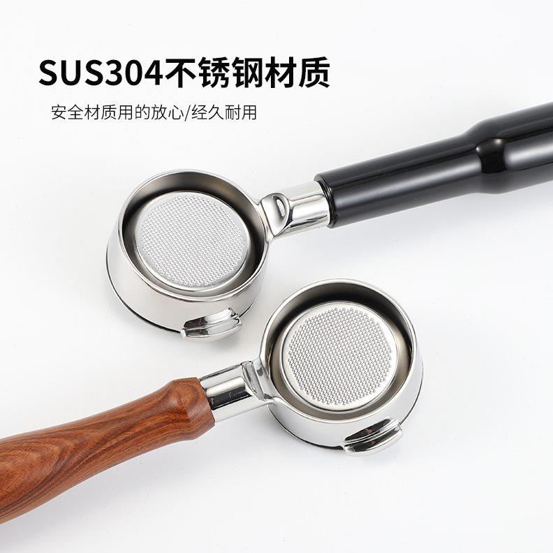 德龙咖啡机无底手柄C200/310/330/680/685实木把手通用款配件51mm