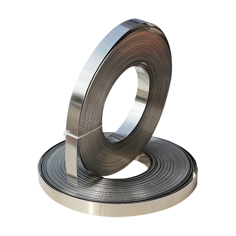 316L不锈钢打包带长条薄片弹簧钢带片板卷特尺分条201304规格齐全