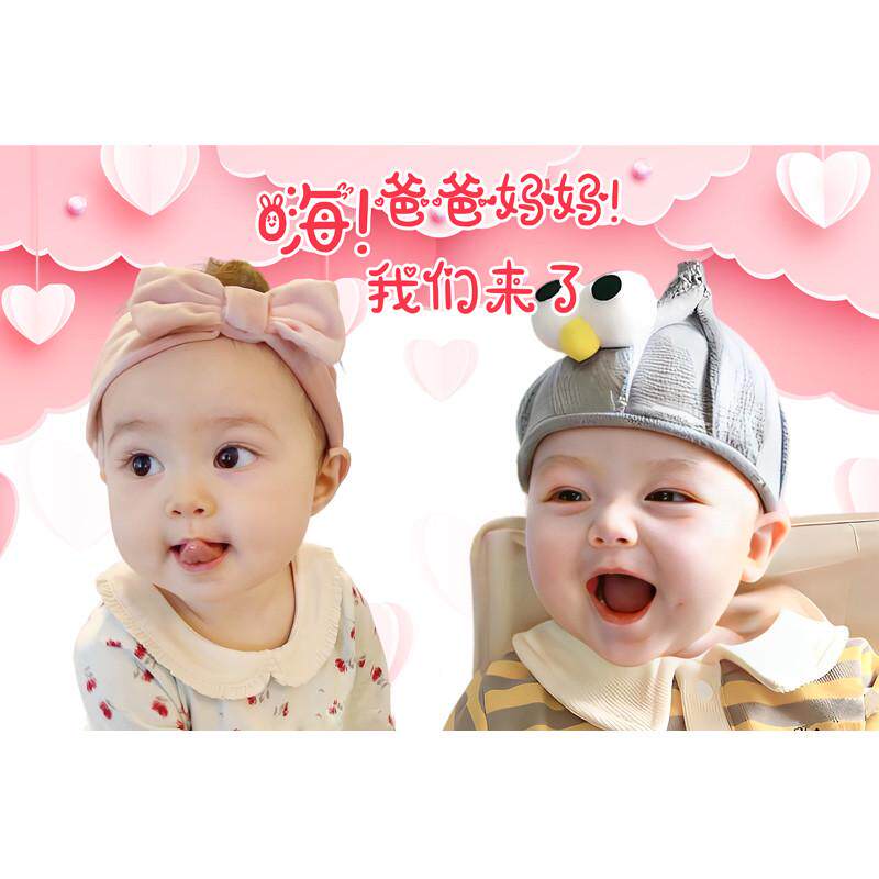 可爱宝宝图片墙贴画照片漂亮婴儿海报画报画像怀孕孕妇备孕大挂图