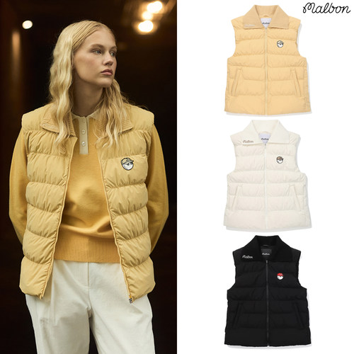 MALBON高尔夫服装女款羽绒服马甲