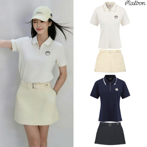 MALBON韩国高尔夫服装女款套装