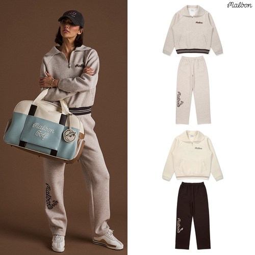 韩国MALBON高尔夫服装女运动套装