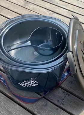 可坐开饵桶开饵料盆饵料桶多功能散炮盆开饵盆鱼桶大容量带盖华冠