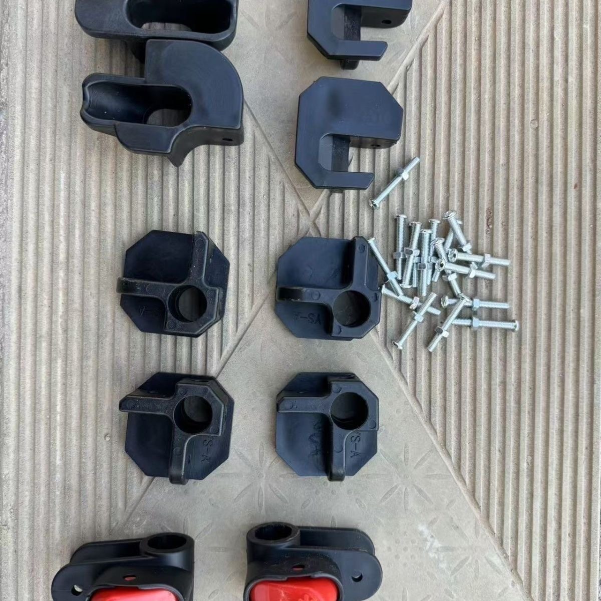 户外露营折叠便携折叠椅塑料配件月亮椅子休闲椅钓鱼维修大全