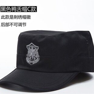 新式帽夏季男款平顶帽黑色特勤服便帽作战通用