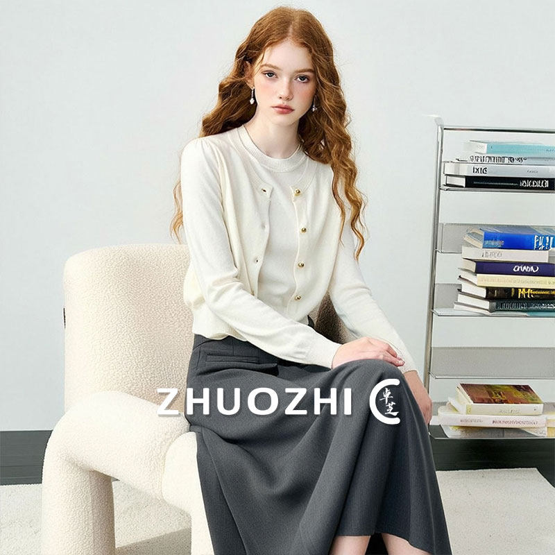 【爆款】甜美风格正肩针织背心开衫套装2026春季新款气质两件套女,女装/女士精品,毛针织衫,淘宝优惠券,粉丝福利购,淘宝优惠卷