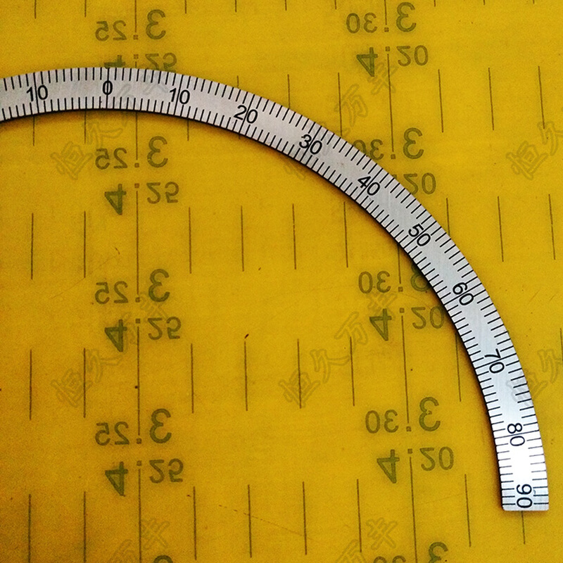 180度中分半圆刻度盘实验角度盘实验专用器材量角器167*150*1分度