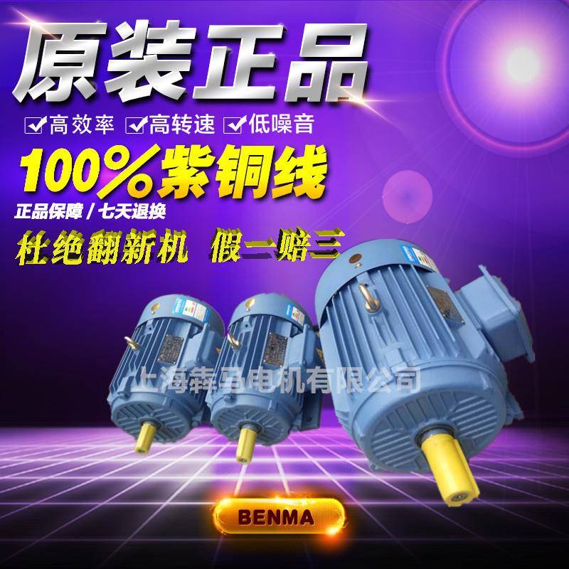 三相异步电动机YE2-100L-2极3W4W5.5w变频电机刹车电机380V