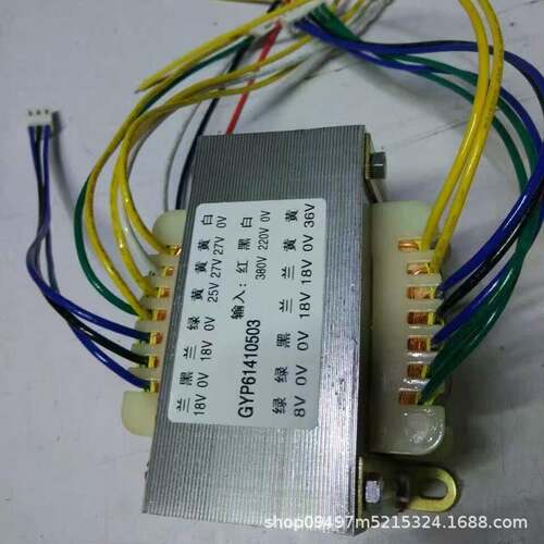 NBC350*315焊机控制变压器220v-380v转双18vX2 双27v8v25v36v